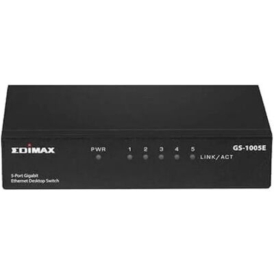 Edimax Switch Gs-1005e 5 Ports Black One Size - Publicité Edimax Switch Gs-1005e 5 Ports Black One Size - Publicité