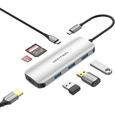 Vention Hub Tojhb Grey One Size - Publicité Vention Hub Tojhb Grey One Size - Publicité