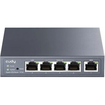 Cudy - R700 - Gris - Gigabit Multi-WAN - Routeur - Publicité Cudy - R700 - Gris - Gigabit Multi-WAN - Routeur - Publicité