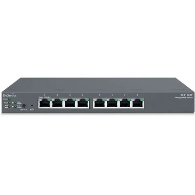 Engenius Switch Ecs1008p Cloud 8 Ports White One Size unisex - Publicité Engenius Switch Ecs1008p Cloud 8 Ports White One Size unisex - Publicité