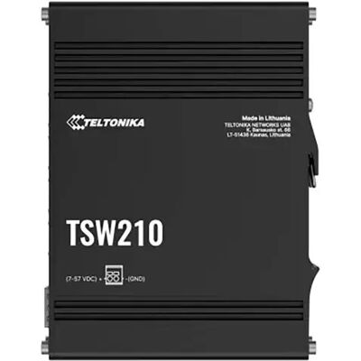 Switch Industriel Non Géré Teltonika TSW210 8GbE 2 SFP Rail DIN - Publicité Switch Industriel Non Géré Teltonika TSW210 8GbE 2 SFP Rail DIN - Publicité