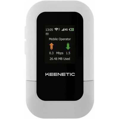 Keenetic Routeur Portable Roamer 4g White One Size unisex - Publicité Keenetic Routeur Portable Roamer 4g White One Size unisex - Publicité