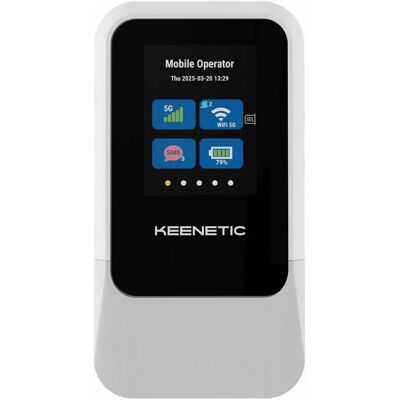 Keenetic Routeur Portable Roamer 5g White One Size unisex - Publicité Keenetic Routeur Portable Roamer 5g White One Size unisex - Publicité