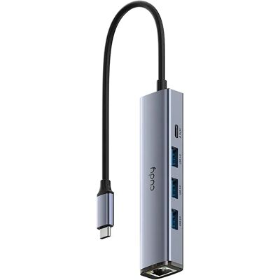 Cudy - UH605 - HDMI 4K - USB 3.0 5Gbps - USB hub - Publicité Cudy - UH605 - HDMI 4K - USB 3.0 5Gbps - USB hub - Publicité