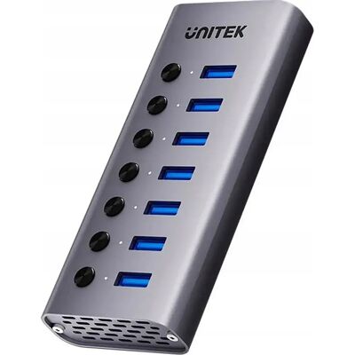Unitek Hub USB 3.0 7 Ports & Station d'accueil - Publicité Unitek Hub USB 3.0 7 Ports & Station d'accueil - Publicité