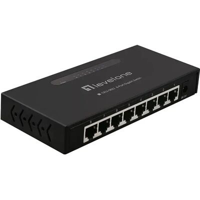 LevelOne Level One Switch Geu-0822 Black One Size unisex - Publicité LevelOne Level One Switch Geu-0822 Black One Size unisex - Publicité