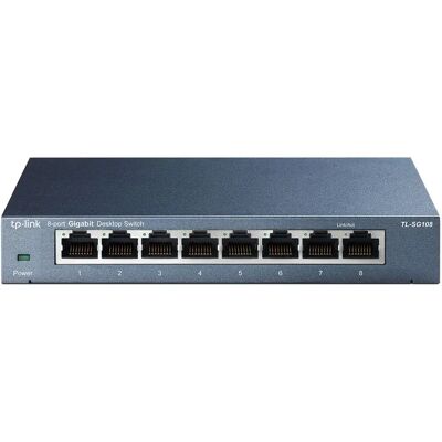 Tp-link Switch Tl-sg108 Grey One Size - Publicité Tp-link Switch Tl-sg108 Grey One Size - Publicité