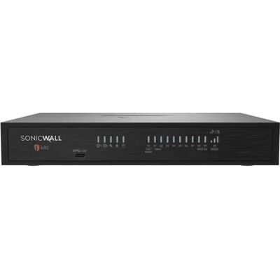 Sonicwall Routeur Pare-feu Tz680 Black One Size - Publicité Sonicwall Routeur Pare-feu Tz680 Black One Size - Publicité