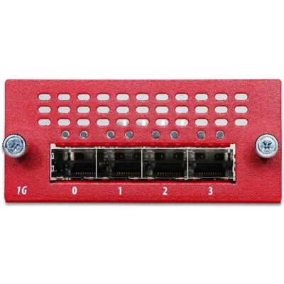 Module fibre Watchguard Firebox M 3ème génération - 4 x 1Gb SFP - Publicité Module fibre Watchguard Firebox M 3ème génération - 4 x 1Gb SFP - Publicité