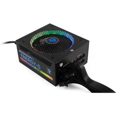 Coolbox Alimentation Modulaire Atx Dg Energy-g 850w Rgb Black One Size unisex - Publicité Coolbox Alimentation Modulaire Atx Dg Energy-g 850w Rgb Black One Size unisex - Publicité