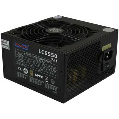 Lc Power Bloc D´alimentation Lc6550 550w Black One Size unisex - Publicité Lc Power Bloc D´alimentation Lc6550 550w Black One Size unisex - Publicité