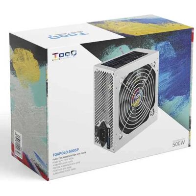 Tooq Bloc D´alimentation Tqapolo-500sp 500w Silver One Size unisex - Publicité Tooq Bloc D´alimentation Tqapolo-500sp 500w Silver One Size unisex - Publicité