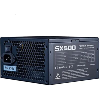Hiditec Bloc D´alimentation Sx500 500w Black One Size unisex - Publicité Hiditec Bloc D´alimentation Sx500 500w Black One Size unisex - Publicité