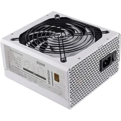Mars Gaming Bloc D´alimentation Mpb650w 650w 80 Plus White One Size unisex - Publicité Mars Gaming Bloc D´alimentation Mpb650w 650w 80 Plus White One Size unisex - Publicité