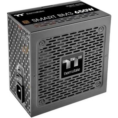 Thermaltake Alimentation Modulaire Smart Bm3 650 W Black One Size unisex - Publicité Thermaltake Alimentation Modulaire Smart Bm3 650 W Black One Size unisex - Publicité