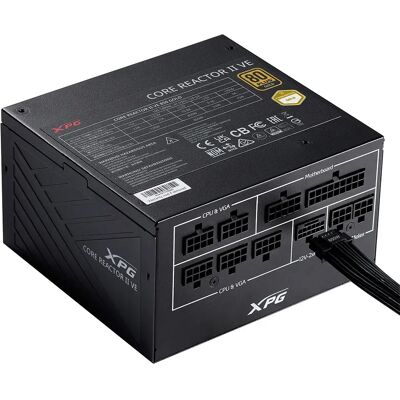 Xpg Alimentation Modulaire Core Reactor Ll Ve 650w 80 Plus Gold Black One Size unisex - Publicité Xpg Alimentation Modulaire Core Reactor Ll Ve 650w 80 Plus Gold Black One Size unisex - Publicité