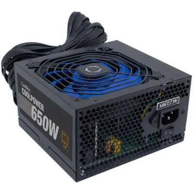 Coolbox Bloc D´alimentation 650w 80 Plus Bronze Black One Size unisex - Publicité Coolbox Bloc D´alimentation 650w 80 Plus Bronze Black One Size unisex - Publicité