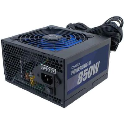 Coolbox Bloc D´alimentation 850w Powerline Iii Black One Size unisex - Publicité Coolbox Bloc D´alimentation 850w Powerline Iii Black One Size unisex - Publicité