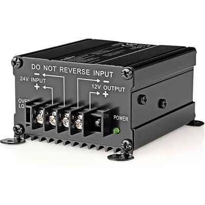 Nedis Alimentation 24 V Cc 12v 120w Black One Size unisex - Publicité Nedis Alimentation 24 V Cc 12v 120w Black One Size unisex - Publicité
