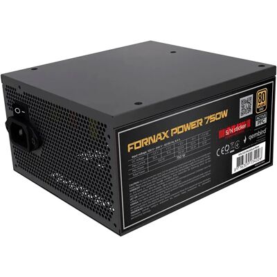 Gembird Bloc D´alimentation Ccc-psugold-750w Black One Size unisex - Publicité Gembird Bloc D´alimentation Ccc-psugold-750w Black One Size unisex - Publicité