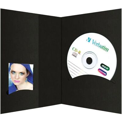 Daiber Dossiers Avec Archive Cd 10x15 Cm Black One Size - Publicité Daiber Dossiers Avec Archive Cd 10x15 Cm Black One Size - Publicité
