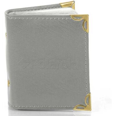 Polaroid Album Photo En Similicuir Grey One Size - Publicité Polaroid Album Photo En Similicuir Grey One Size - Publicité