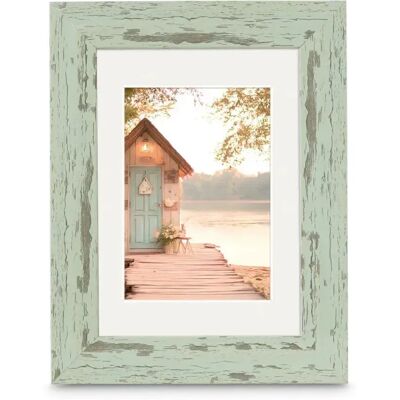 Hama Cadre Photo Cottage 15x20 Mint Green One Size - Publicité Hama Cadre Photo Cottage 15x20 Mint Green One Size - Publicité