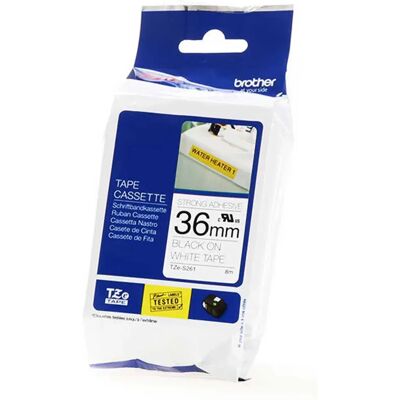 Brother Ruban Adhésif Tze S261 8x36 Mm White One Size unisex - Publicité Brother Ruban Adhésif Tze S261 8x36 Mm White One Size unisex - Publicité
