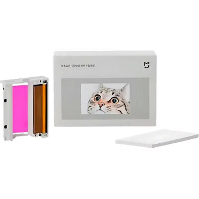 Xiaomi Papier Photo Autocollant Printer Pro White One Size unisex - Publicité Xiaomi Papier Photo Autocollant Printer Pro White One Size unisex - Publicité