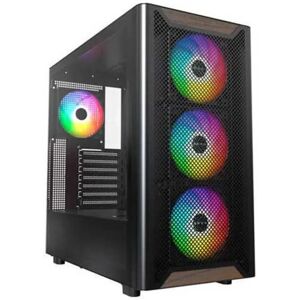 Montech Boîtier Pc Xr Wood Black One Size unisex - Publicité Montech Boîtier Pc Xr Wood Black One Size unisex - Publicité