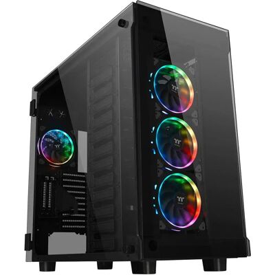 Thermaltake Boîtier Pc View 91 Tg Rgb Black One Size - Publicité Thermaltake Boîtier Pc View 91 Tg Rgb Black One Size - Publicité