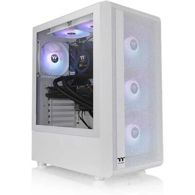 Thermaltake Boîtier De Tour Avec Fenêtre S200 Tg Snow White One Size unisex - Publicité Thermaltake Boîtier De Tour Avec Fenêtre S200 Tg Snow White One Size unisex - Publicité