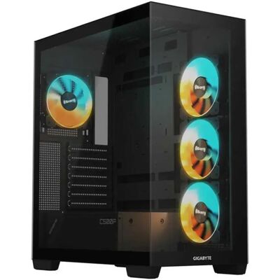 Gigabyte Boîtier Pc C500 Panoramic Stealth Black One Size unisex - Publicité Gigabyte Boîtier Pc C500 Panoramic Stealth Black One Size unisex - Publicité