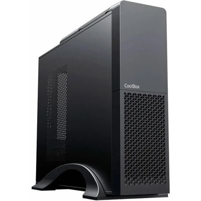 Coolbox Boîtier Pc T313 Slim 500w Black One Size - Publicité Coolbox Boîtier Pc T313 Slim 500w Black One Size - Publicité