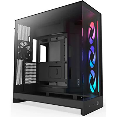 Nzxt Boîtier Pc H9 Flow Rgb Black One Size - Publicité Nzxt Boîtier Pc H9 Flow Rgb Black One Size - Publicité