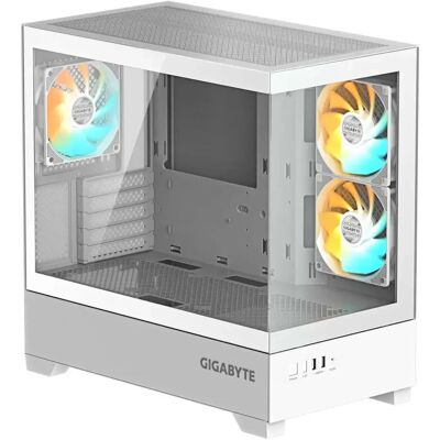 Gigabyte Boîtier Pc Aorus C201w Ice Panoramica Glass Usb 3.0 White One Size unisex - Publicité Gigabyte Boîtier Pc Aorus C201w Ice Panoramica Glass Usb 3.0 White One Size unisex - Publicité