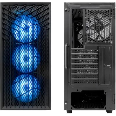 Coolbox Boîtier Pc Ga300 Gridline Black One Size unisex - Publicité Coolbox Boîtier Pc Ga300 Gridline Black One Size unisex - Publicité