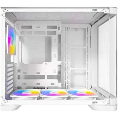 Antec Boîtier Pc C5 Curve White One Size - Publicité Antec Boîtier Pc C5 Curve White One Size - Publicité