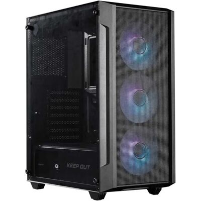 Keep Out Boîtier Pc Ko Xc-200 Black One Size - Publicité Keep Out Boîtier Pc Ko Xc-200 Black One Size - Publicité