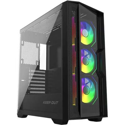 Keep Out Boîtier Pc Ko Xc-500 Black One Size - Publicité Keep Out Boîtier Pc Ko Xc-500 Black One Size - Publicité