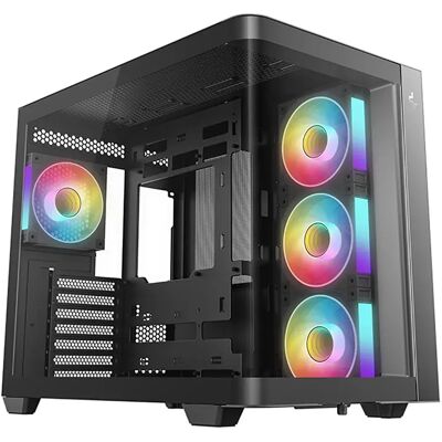 Deepcool Boîtier Pc Cg530u Black One Size unisex - Publicité Deepcool Boîtier Pc Cg530u Black One Size unisex - Publicité