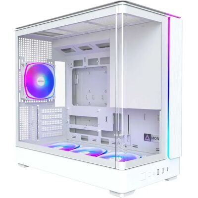 Montech Boîtier Pc Matx King 15 Pro Argb White One Size unisex - Publicité Montech Boîtier Pc Matx King 15 Pro Argb White One Size unisex - Publicité