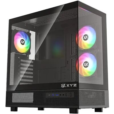 Xyz Boîtier Pc Atx Aurora 50 Black One Size unisex - Publicité Xyz Boîtier Pc Atx Aurora 50 Black One Size unisex - Publicité