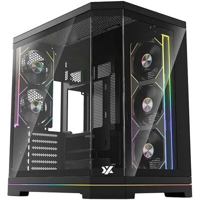 Xyz Boîtier Pc Atx Neutron X Black One Size unisex - Publicité Xyz Boîtier Pc Atx Neutron X Black One Size unisex - Publicité