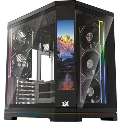 Xyz Boîtier Pc Atx Neutron X Pro Black One Size unisex - Publicité Xyz Boîtier Pc Atx Neutron X Pro Black One Size unisex - Publicité