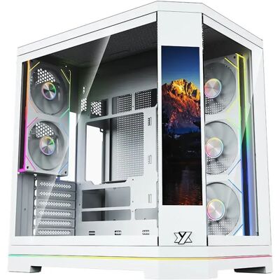Xyz Boîtier Pc Atx Neutron X Pro White One Size unisex - Publicité Xyz Boîtier Pc Atx Neutron X Pro White One Size unisex - Publicité