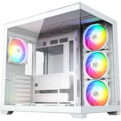 Xyz Boîtier Pc Atx Tesseract X 50 White One Size unisex - Publicité Xyz Boîtier Pc Atx Tesseract X 50 White One Size unisex - Publicité