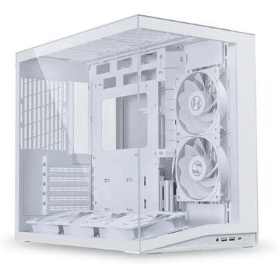 Lian-Li Boîtier Pc O11 Mini V2 Flow White One Size - Publicité Lian-Li Boîtier Pc O11 Mini V2 Flow White One Size - Publicité