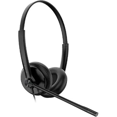 Yealink Casque Avec Micro Yhs34 Dual Black One Size unisex - Publicité Yealink Casque Avec Micro Yhs34 Dual Black One Size unisex - Publicité