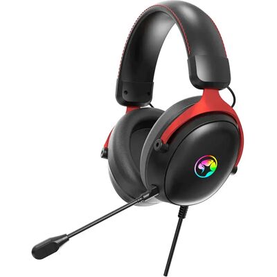 Marvo Casque Gaming Tactic X Black One Size unisex - Publicité Marvo Casque Gaming Tactic X Black One Size unisex - Publicité